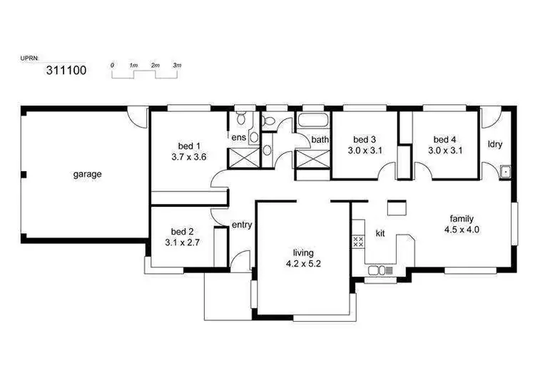 Floorplan of Homely house listing, 25 Todd Court, Wattle Grove NSW 2173