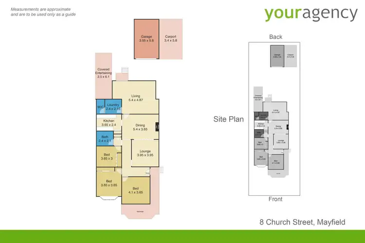 Floorplan of Homely house listing, 8 Church Street, Mayfield NSW 2304