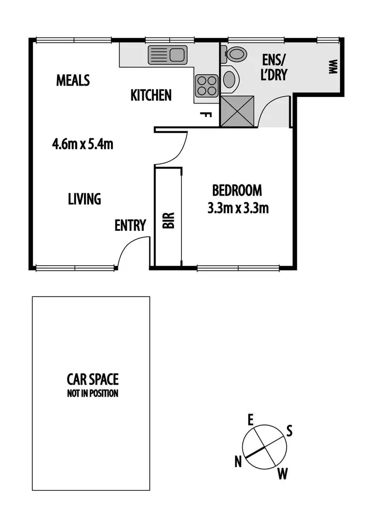 Floorplan of Homely apartment listing, 9/40 Clarendon Street, Thornbury VIC 3071
