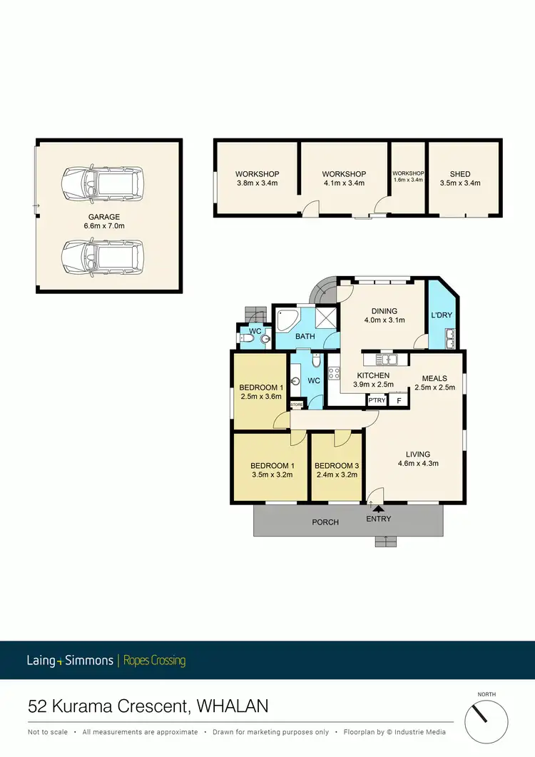 Floorplan of Homely house listing, 52 Kurama Crescent, Whalan NSW 2770
