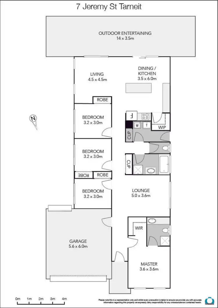 Floorplan of Homely house listing, 7 Jeremy Street, Tarneit VIC 3029