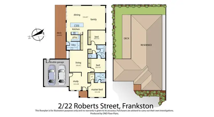 Floorplan of Homely unit listing, 2/22 Roberts Street, Frankston VIC 3199