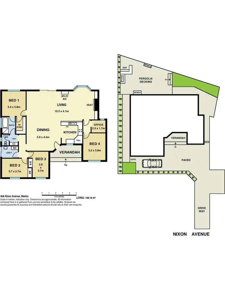 Floorplan of Homely house listing, 40a Nixon Street, Marion SA 5043