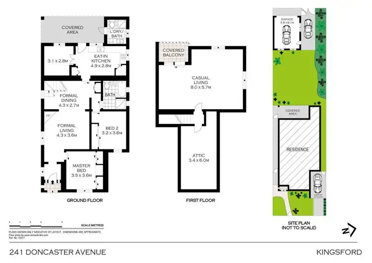 Floorplan of Homely house listing, 241 Doncaster Avenue, Kingsford NSW 2032