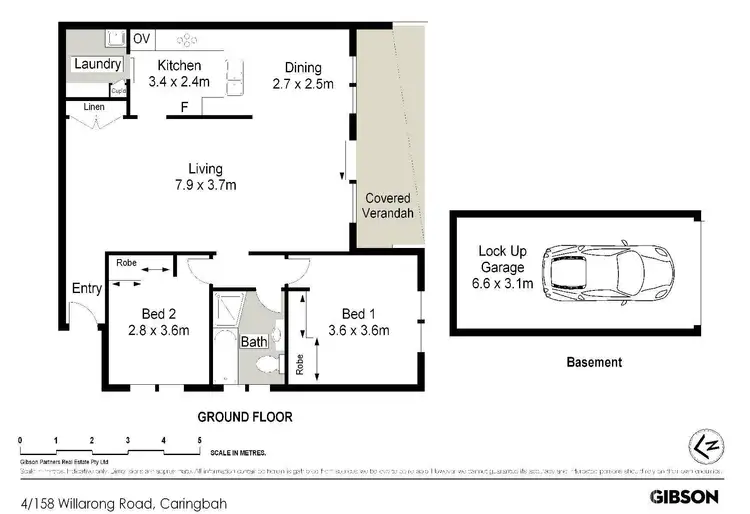 Floorplan of Homely apartment listing, 4/158 Willarong Road, Caringbah NSW 2229