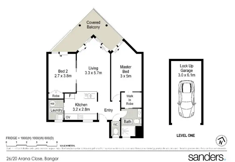 Floorplan of Homely unit listing, 26/20-26 Arana Close, Bangor NSW 2234
