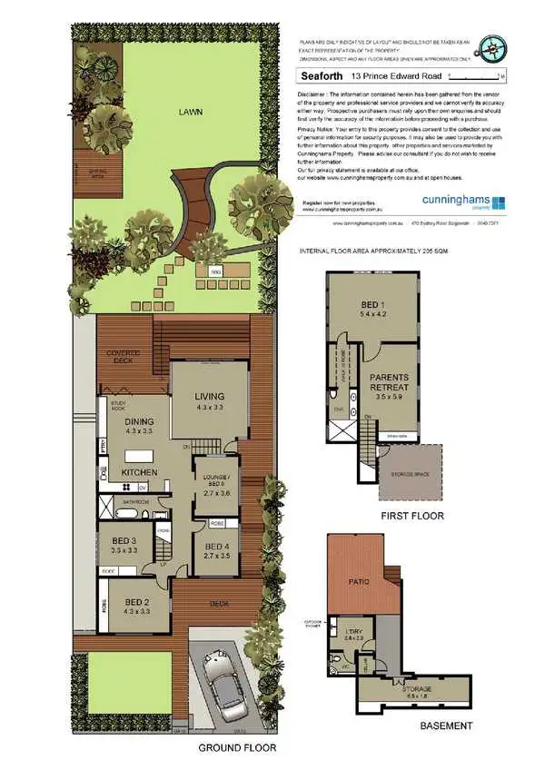 Floorplan of Homely house listing, 13 Prince Edward Road, Seaforth NSW 2092