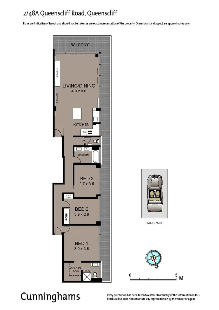 Floorplan of Homely apartment listing, 2/48a Queenscliff Road, Queenscliff NSW 2096
