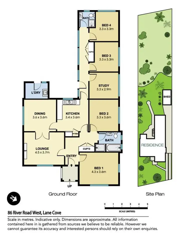 Floorplan of Homely house listing, 86 River Road, Lane Cove NSW 2066