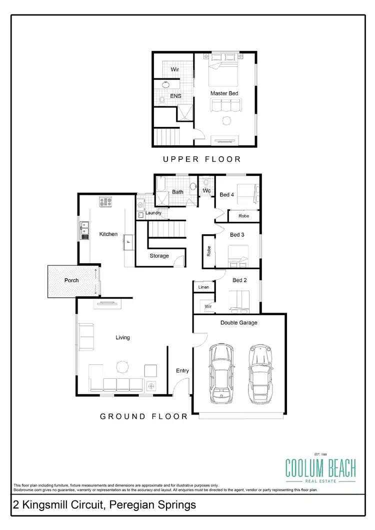 Floorplan of Homely house listing, 2 Kingsmill Circuit, Peregian Springs QLD 4573