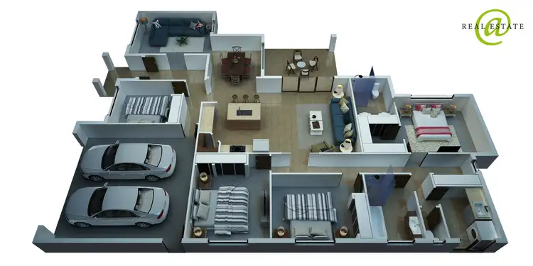 Floorplan of Homely house listing, 6 Adventurer Drive, Taroomball QLD 4703