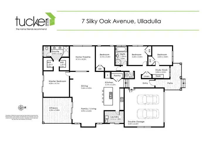 Floorplan of Homely house listing, 7 Silky Oak Avenue, Ulladulla NSW 2539