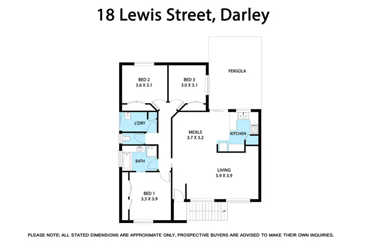 Floorplan of Homely house listing, 18 Lewis Street, Bacchus Marsh VIC 3340