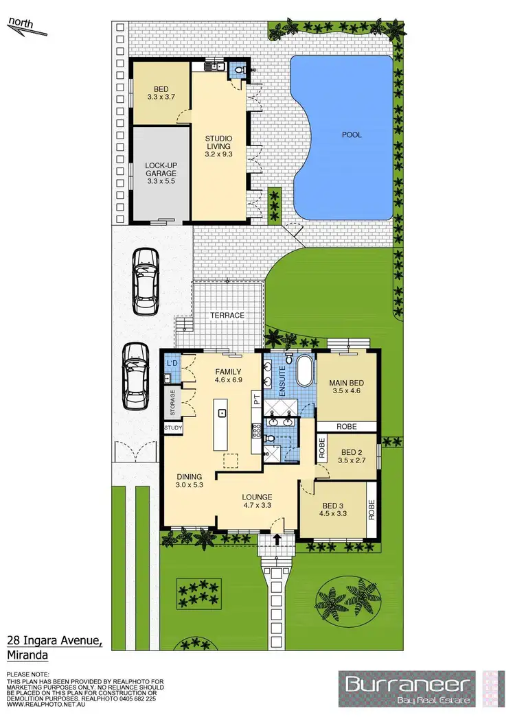 Floorplan of Homely house listing, 28 Ingara Avenue, Miranda NSW 2228