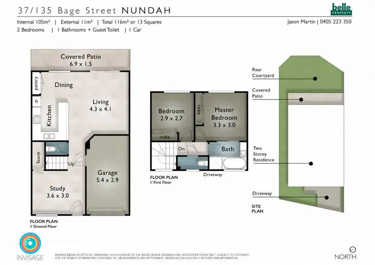 Floorplan of Homely townhouse listing, 37/135 Bage Street, Nundah QLD 4012