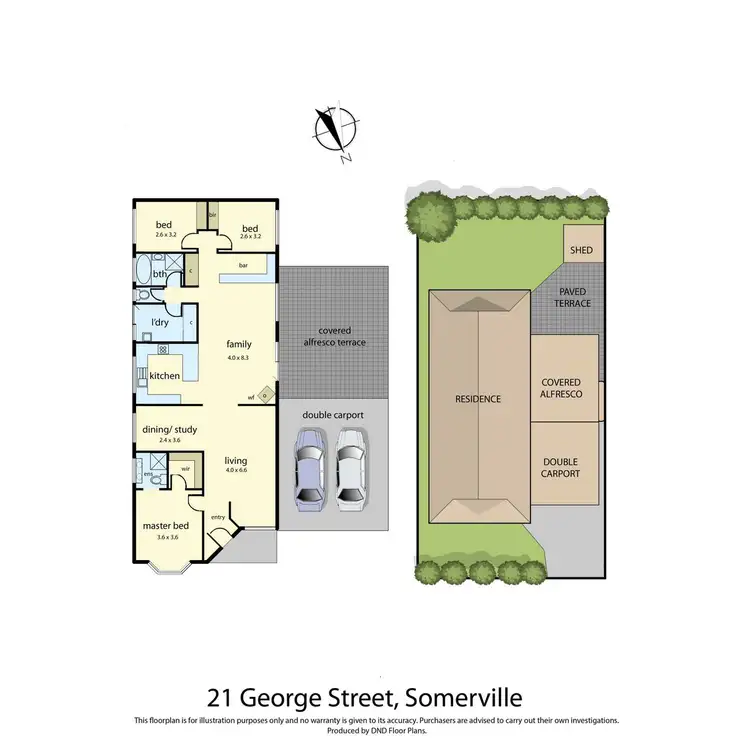 Floorplan of Homely house listing, 21 George Street, Somerville VIC 3912