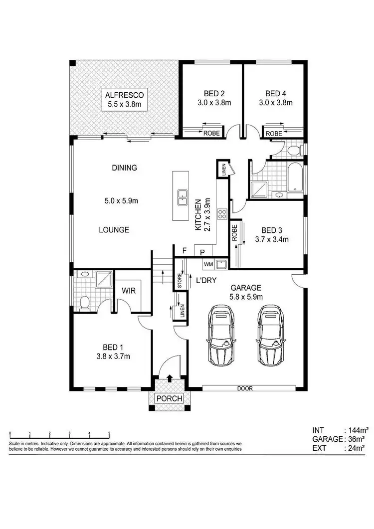 Floorplan of Homely house listing, 8a Trinette Street, Shailer Park QLD 4128