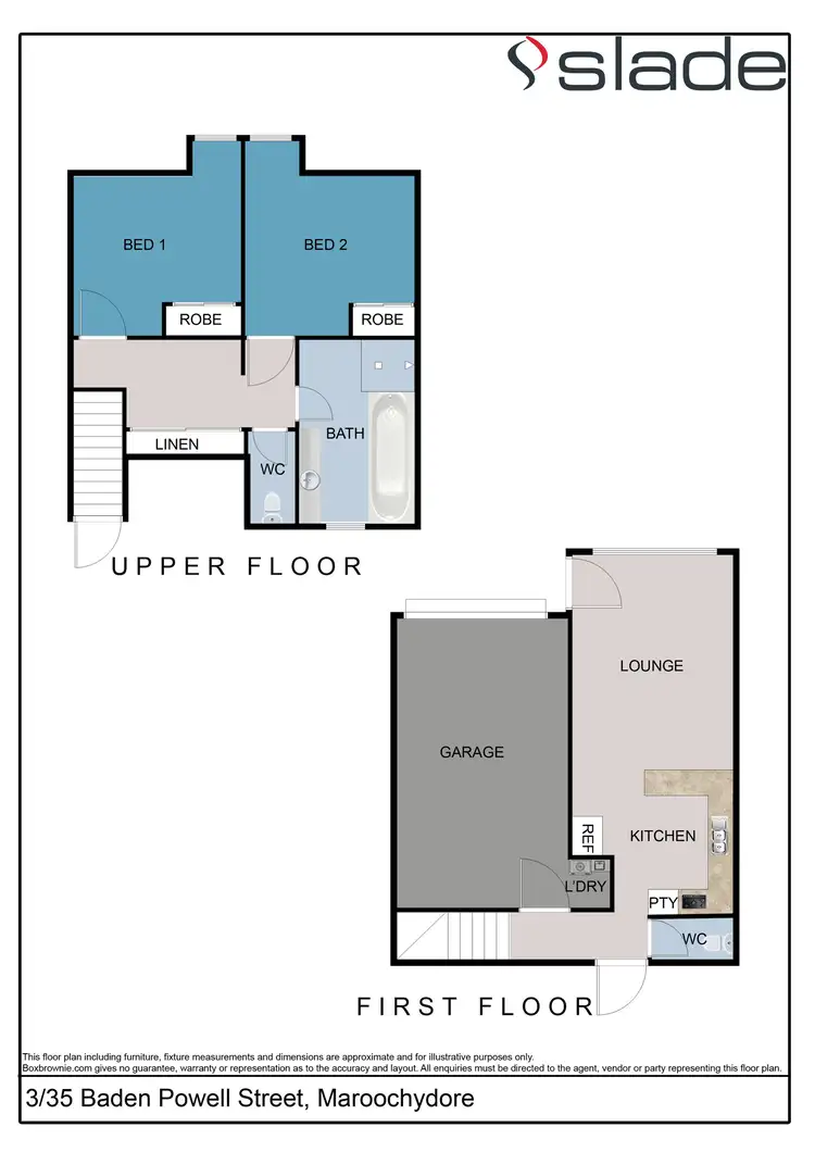 Floorplan of Homely unit listing, 3/35 Baden Powell Street, Maroochydore QLD 4558