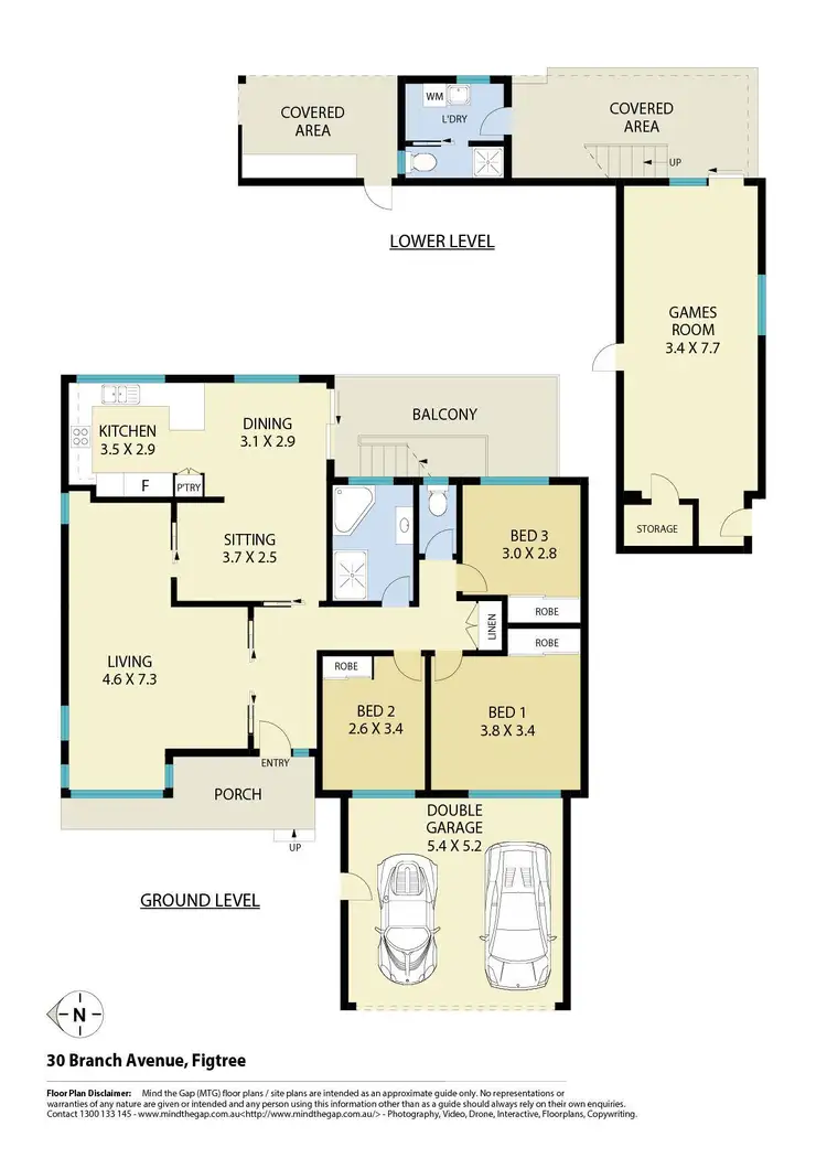 Floorplan of Homely house listing, 30 Branch Avenue, Figtree NSW 2525