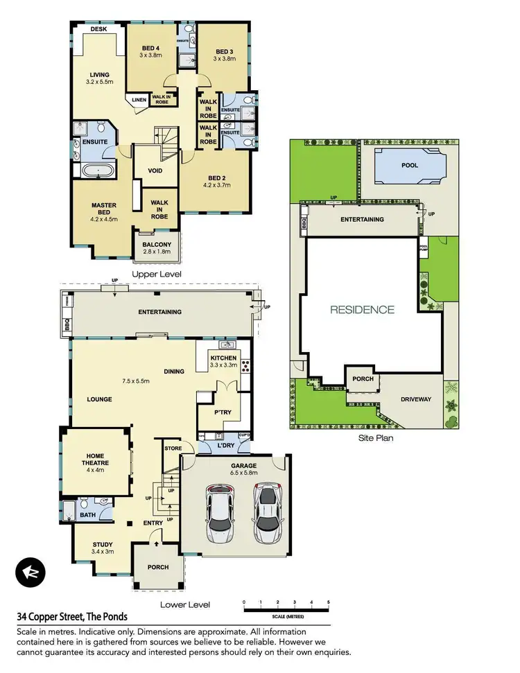 Floorplan of Homely house listing, 34 Copper Street, The Ponds NSW 2769