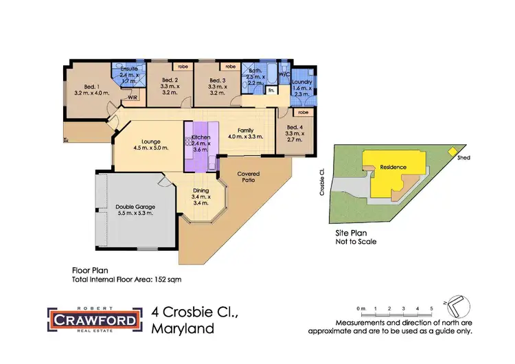 Floorplan of Homely house listing, 4 Crosbie Close, Maryland NSW 2287