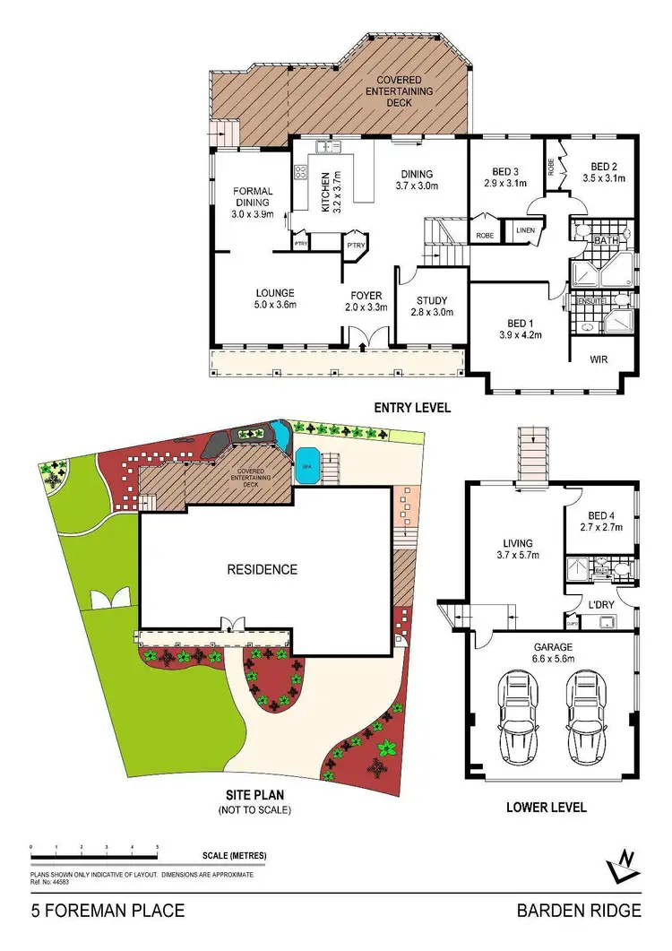 Floorplan of Homely house listing, 5 Foreman Place, Barden Ridge NSW 2234