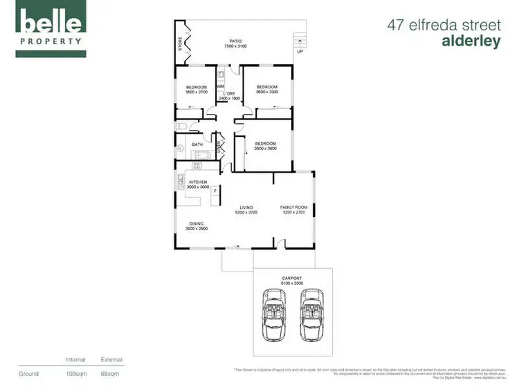 Floorplan of Homely house listing, 47 Elfreda Street, Alderley QLD 4051