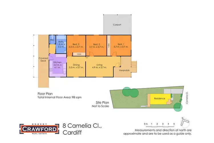 Floorplan of Homely house listing, 8 Camellia Street, Cardiff NSW 2285