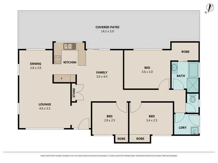 Floorplan of Homely house listing, 3 Melton Court, Edens Landing QLD 4207