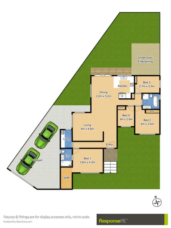 Floorplan of Homely house listing, 1 Una Place, Toongabbie NSW 2146