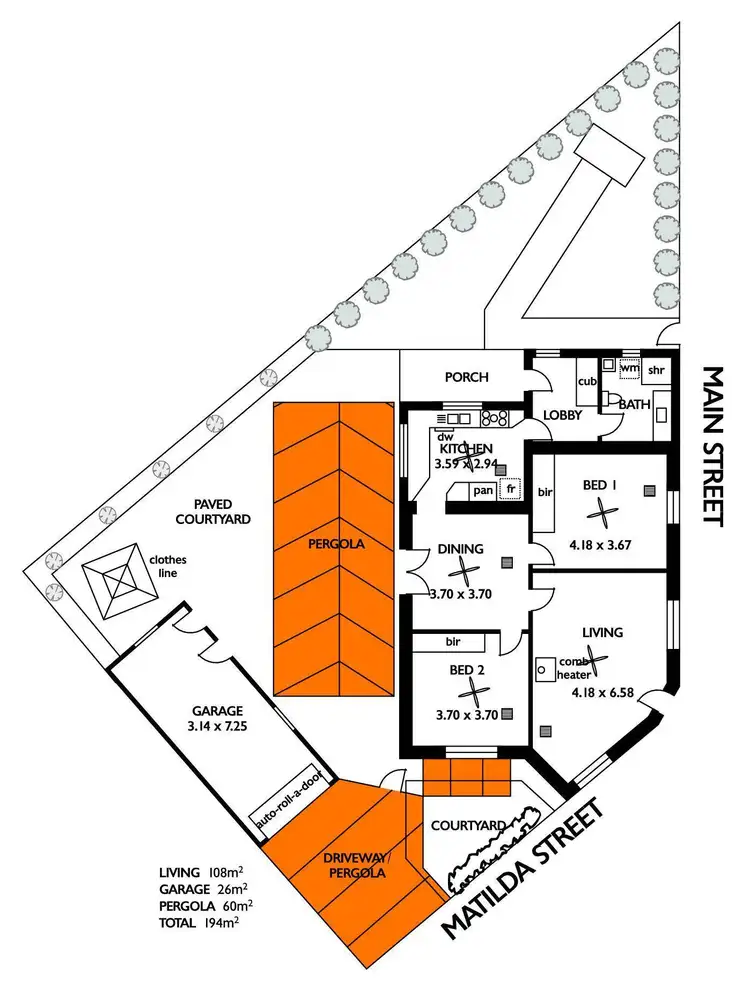 Floorplan of Homely house listing, 85 Main Street, Eastwood SA 5063