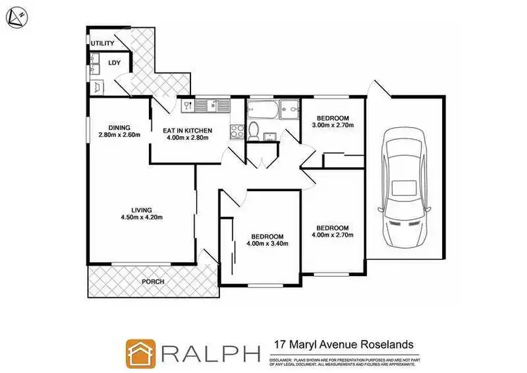 Floorplan of Homely house listing, 17 Maryl Avenue, Roselands NSW 2196