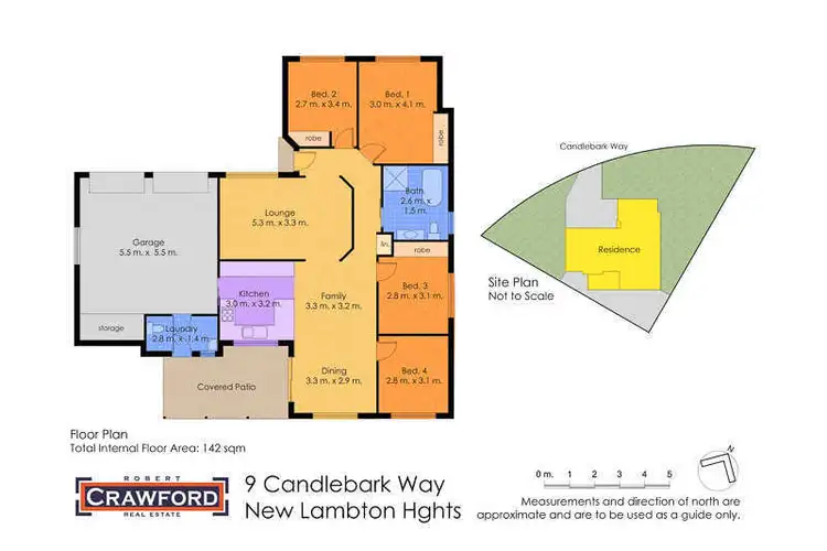 Floorplan of Homely house listing, 9 Candlebark Way, New Lambton Heights NSW 2305