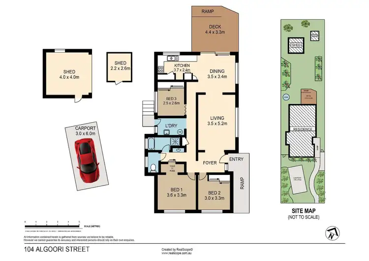 Floorplan of Homely house listing, 104 Algoori Street, Morningside QLD 4170