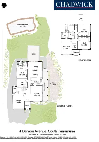 Floorplan of Homely house listing, 4 Barwon Avenue, Turramurra NSW 2074