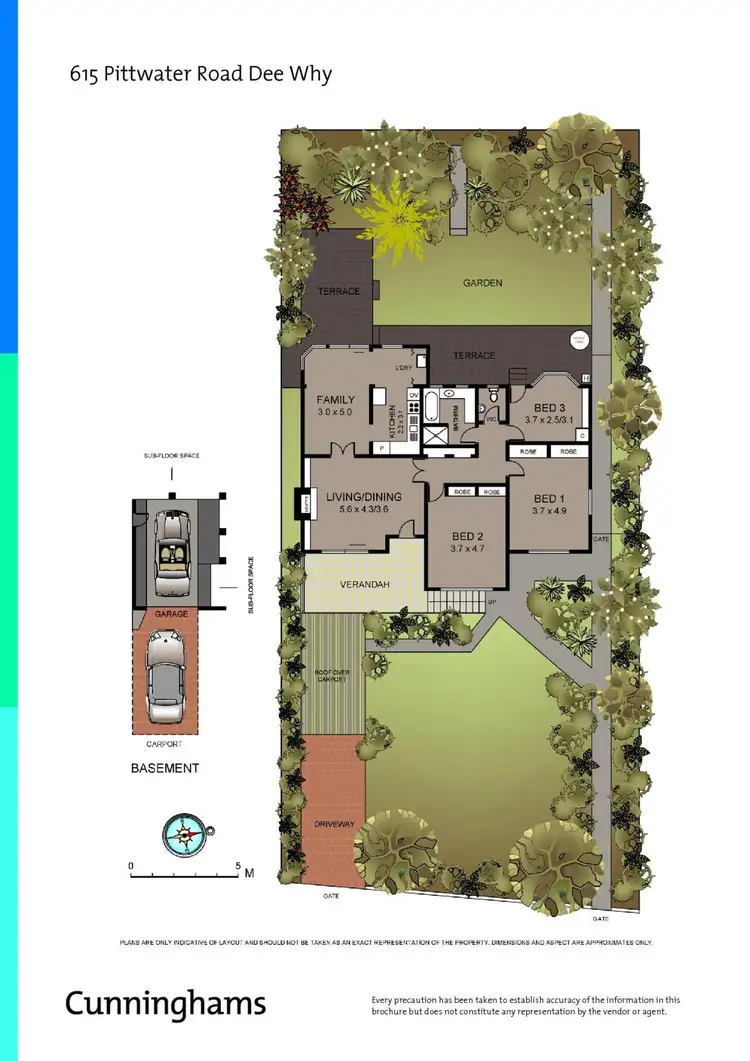 Floorplan of Homely house listing, 615 Pittwater Road, Dee Why NSW 2099