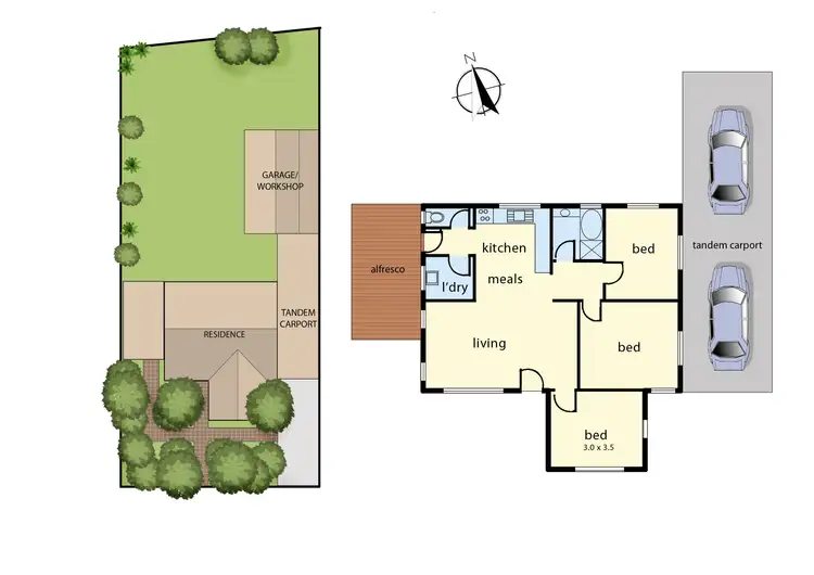 Floorplan of Homely house listing, 90 Paperbark Street, Doveton VIC 3177
