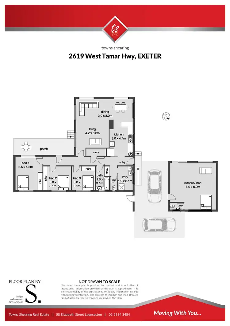 Floorplan of Homely house listing, 2619 West Tamar Highway, Exeter TAS 7275