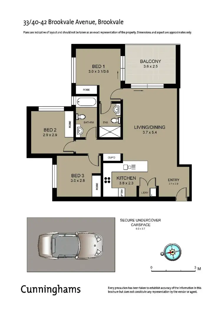 Floorplan of Homely unit listing, 33/40-42 Brookvale Avenue, Brookvale NSW 2100