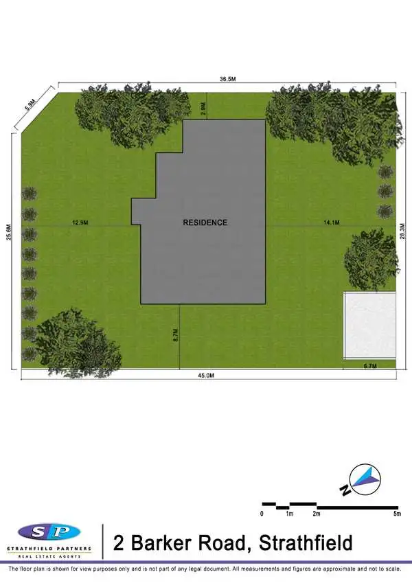 Floorplan of Homely house listing, 2-4 Barker Road, Strathfield NSW 2135