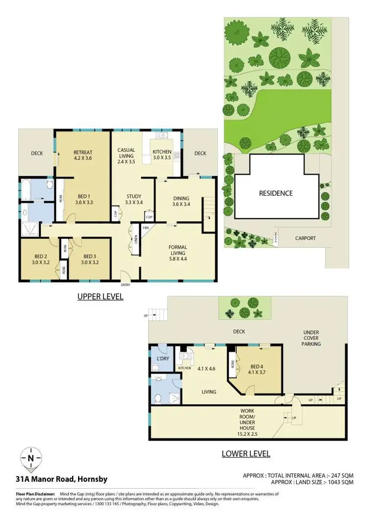Floorplan of Homely house listing, 31a Manor Road, Hornsby NSW 2077