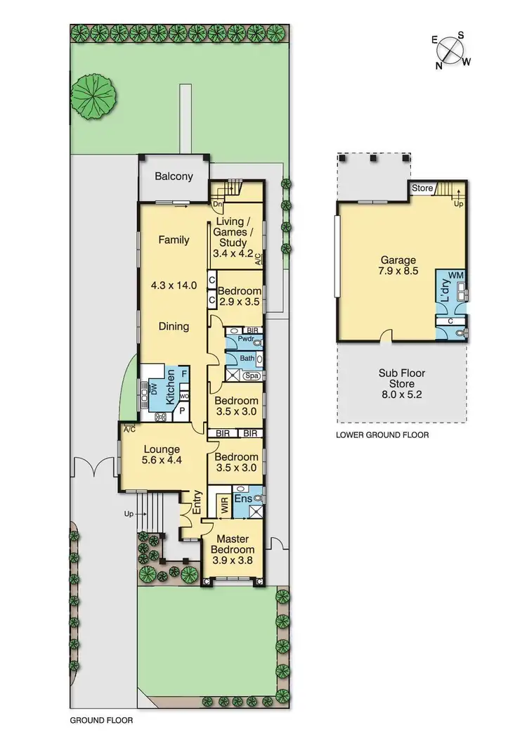 Floorplan of Homely house listing, 24 Home Street, Reservoir VIC 3073