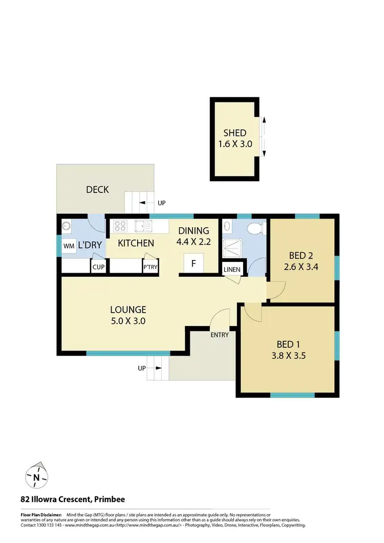 Floorplan of Homely house listing, 82 Illowra Crescent, Primbee NSW 2502