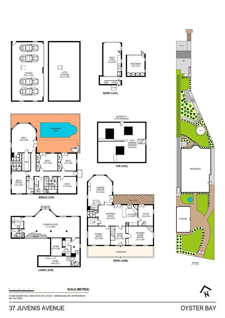 Floorplan of Homely house listing, 37 Juvenis Avenue, Oyster Bay NSW 2225
