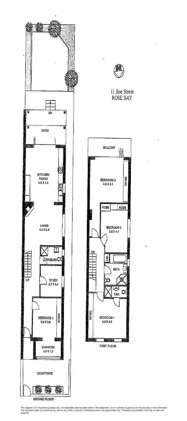 Floorplan of Homely house listing, 11 Roe Street, North Bondi NSW 2026