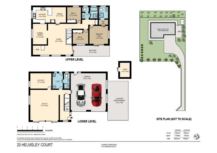 Floorplan of Homely house listing, 20 Helmsley Court, Carindale QLD 4152