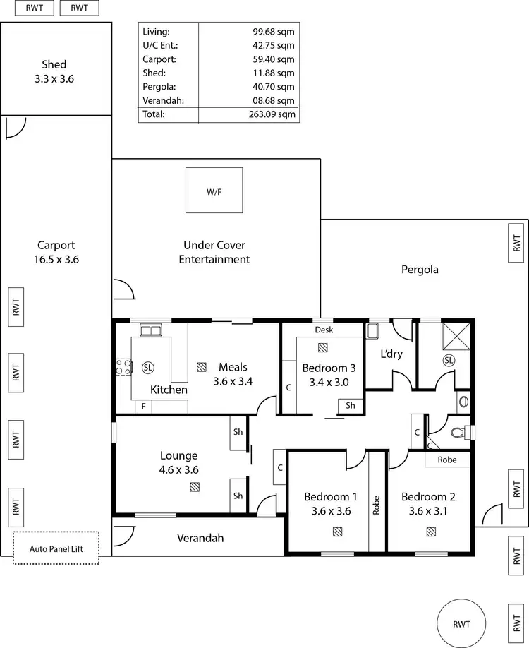 Floorplan of Homely house listing, 11 Thompson Street, Grange SA 5022