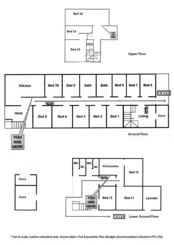 Floorplan of Homely block of units listing, 11 Thornbury Street, Spring Hill QLD 4000