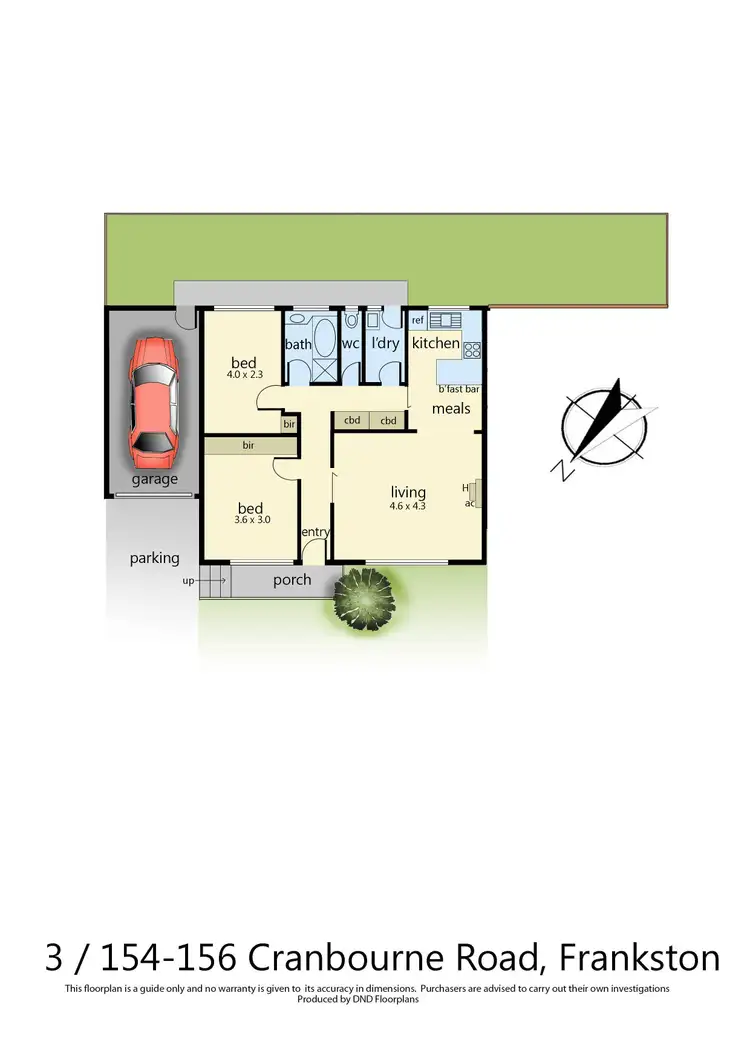 Floorplan of Homely unit listing, 3/154-156 Cranbourne Road, Frankston VIC 3199