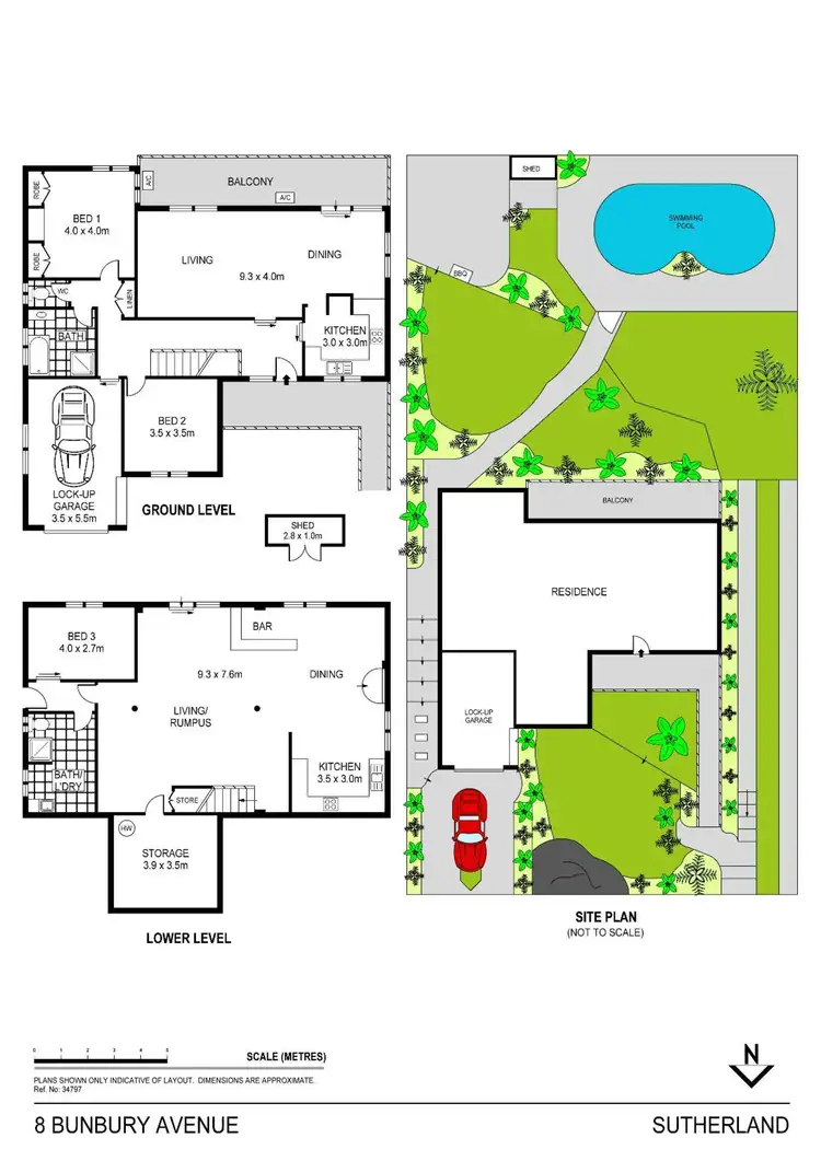 Floorplan of Homely house listing, 8 Bunbury Avenue, Sutherland NSW 2232